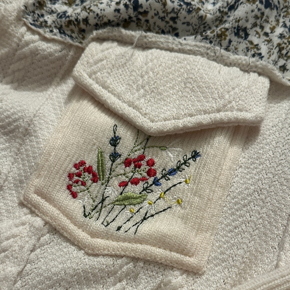 POL Floral Embroidered Women's Jacket - Picture 9 of 15